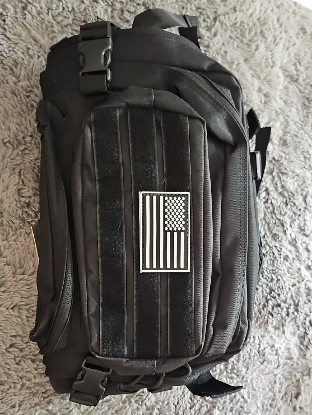 Black Men's Tactical Sling Bag — Versatile Everyday Carry